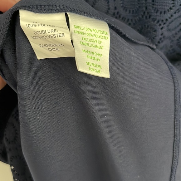 Lily Pulitzer Navy Lace Long Sleeve elegant dress! - Picture 3 of 3